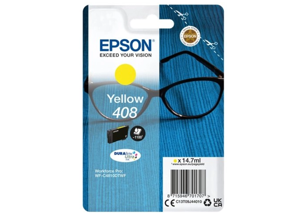 Epson Ink Cartridge 408 - Jaune