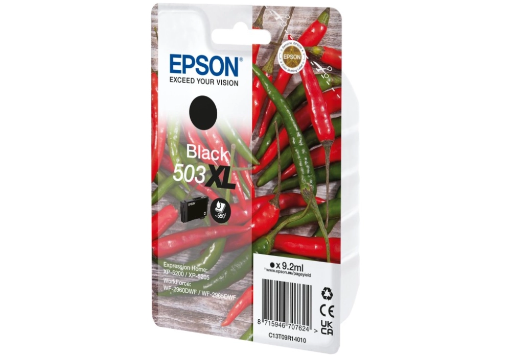 Epson Ink Cartridge 503XL - Noir