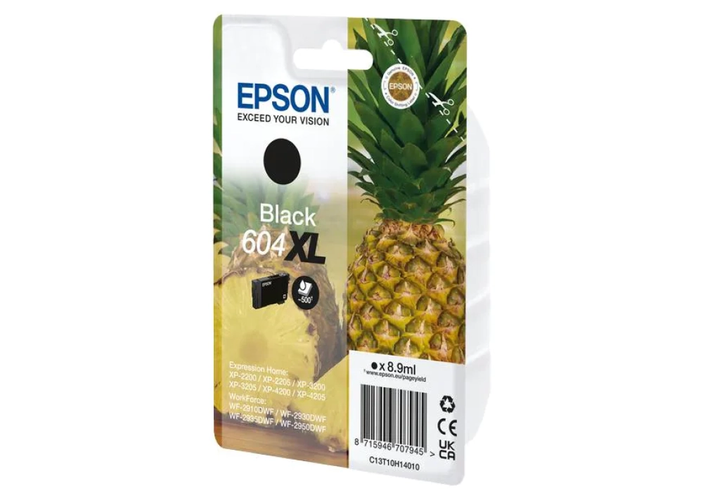 Epson Ink Cartridge 604XL - Noir