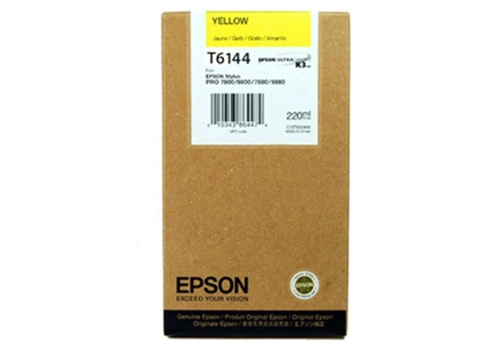 Epson Ink Cartridge T6144 - Yellow