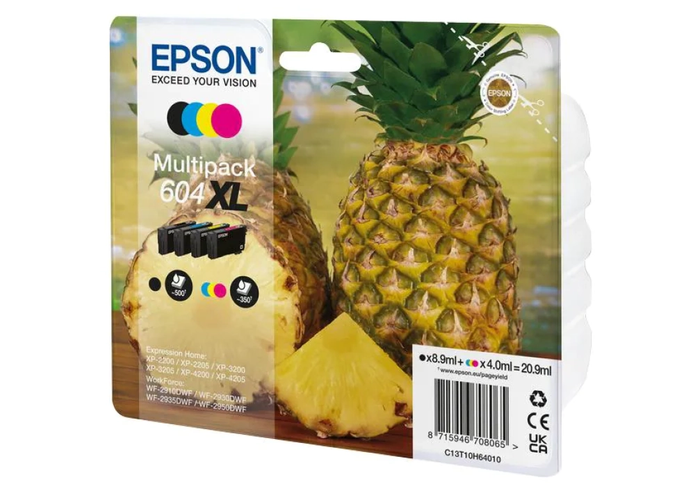 Epson ink Multipack 4-colours 604XL