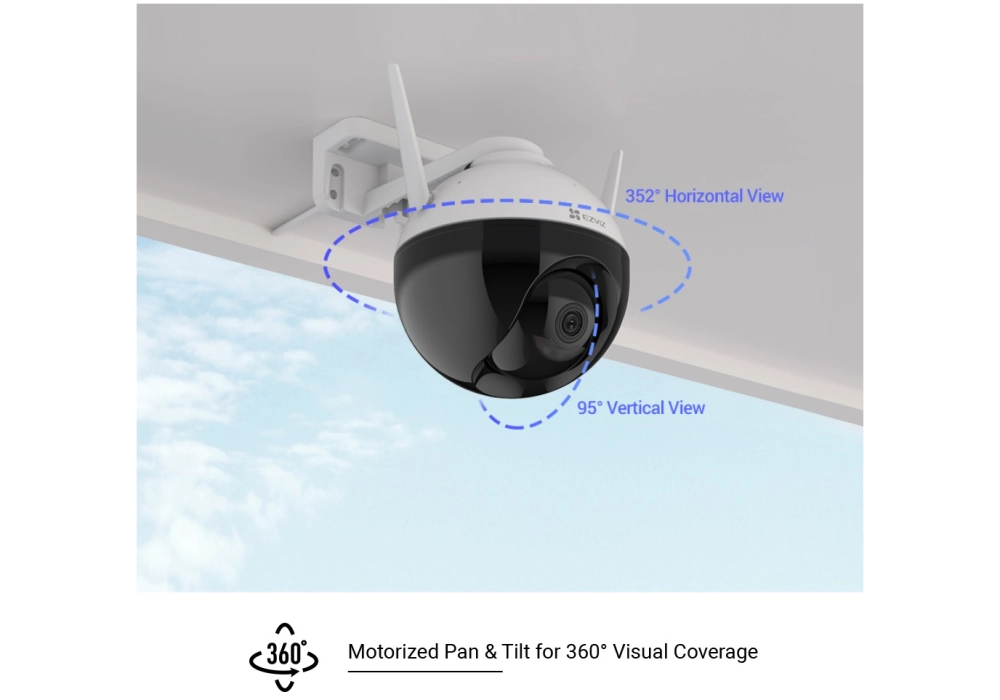 EZVIZ C8C Outdoor AI Camera