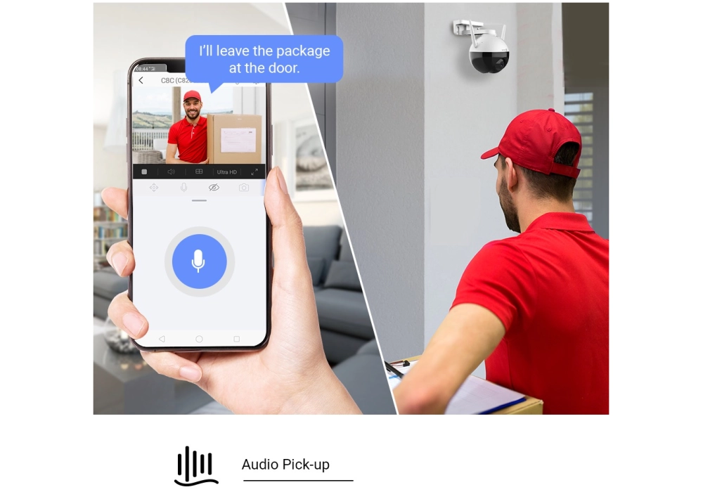 EZVIZ C8C Outdoor AI Camera