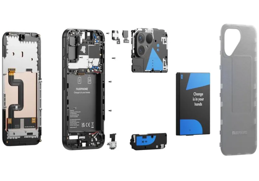 Fairphone 5 5G 256 GB Transparent