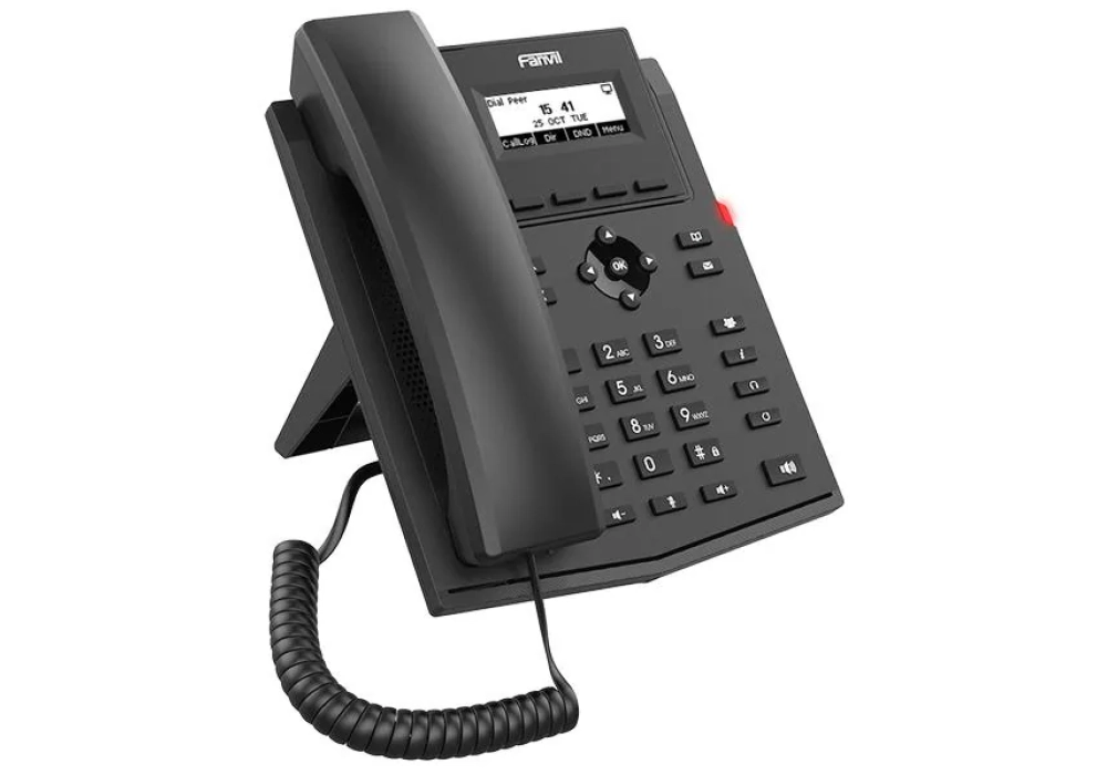 Fanvil Téléphone de bureau X301G Noir