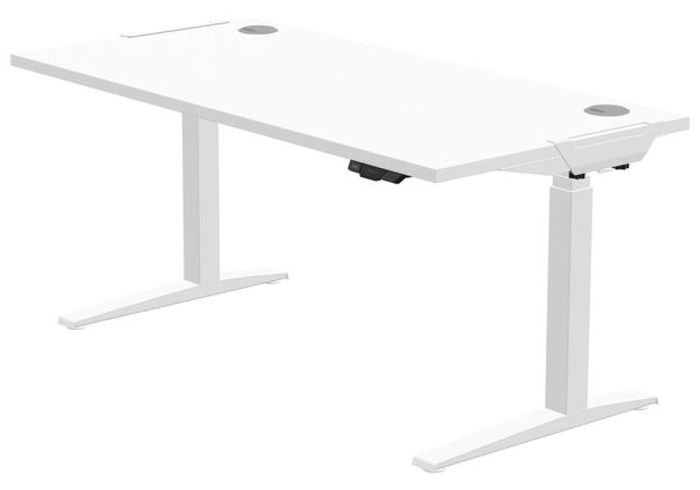 Fellowes Levado - Plateau - 180 x 80 cm - Blanc