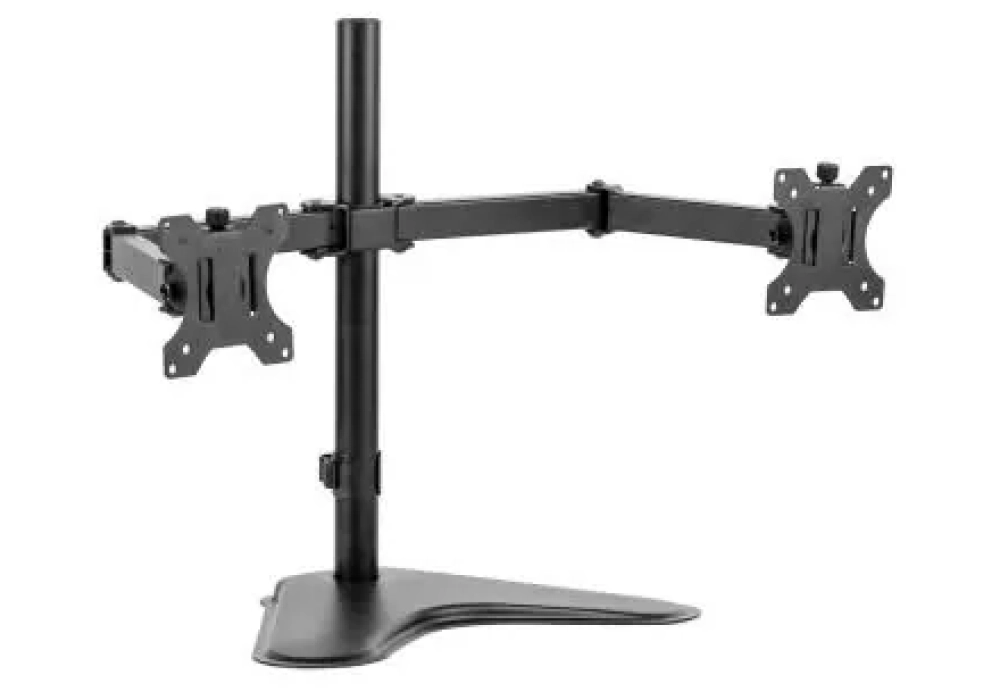 Fellowes Pied de table pour écran Seasa bras pour moniteur double jusqu'à 16 kg