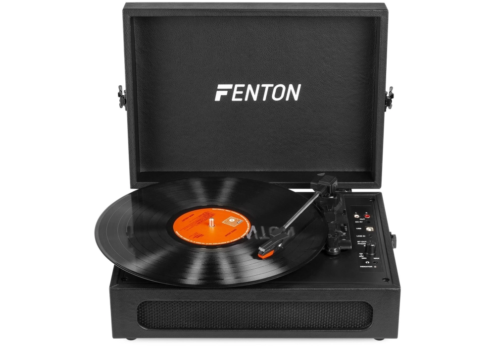 Fenton Tourne-disque Bluetooth RP118B Noir