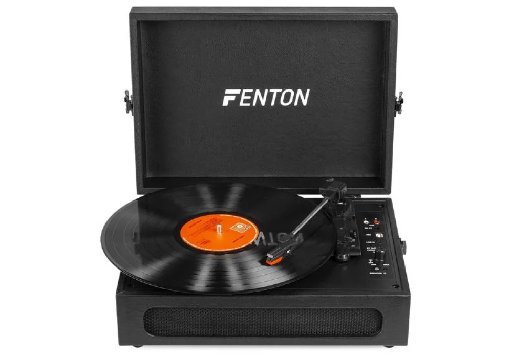 Fenton Tourne-disque Bluetooth RP118B Noir