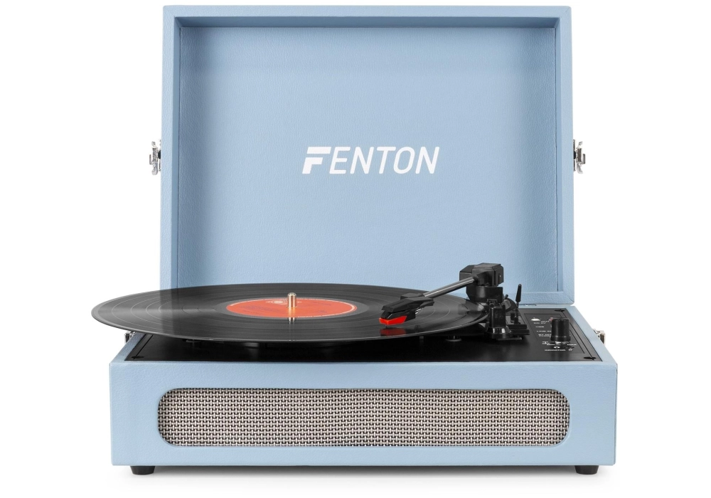 Fenton Tourne-disque Bluetooth RP118E Bleu