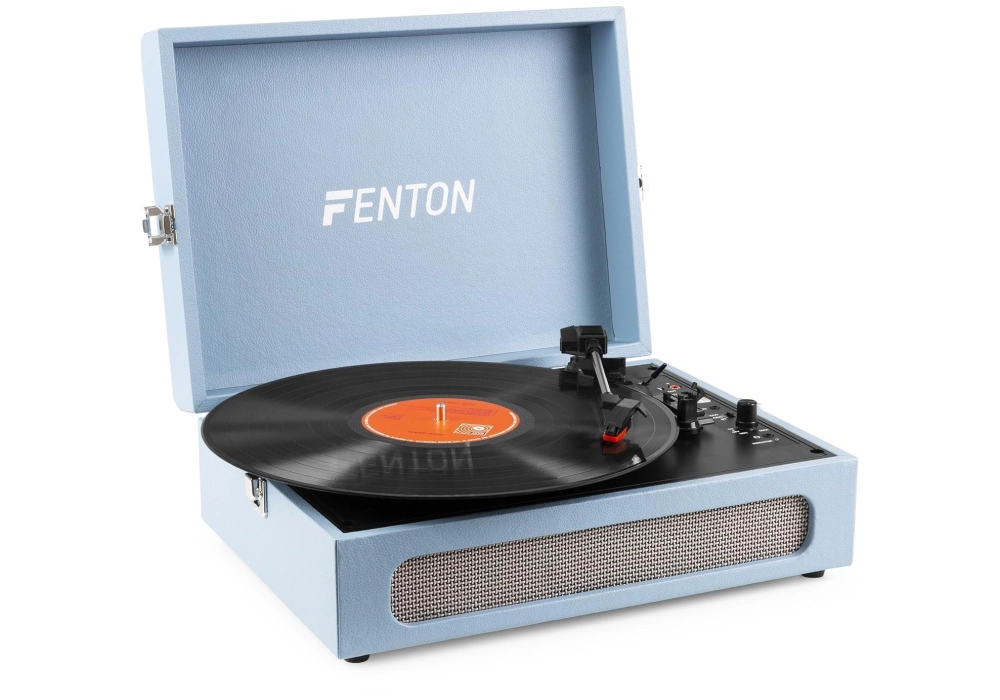 Fenton Tourne-disque Bluetooth RP118E Bleu