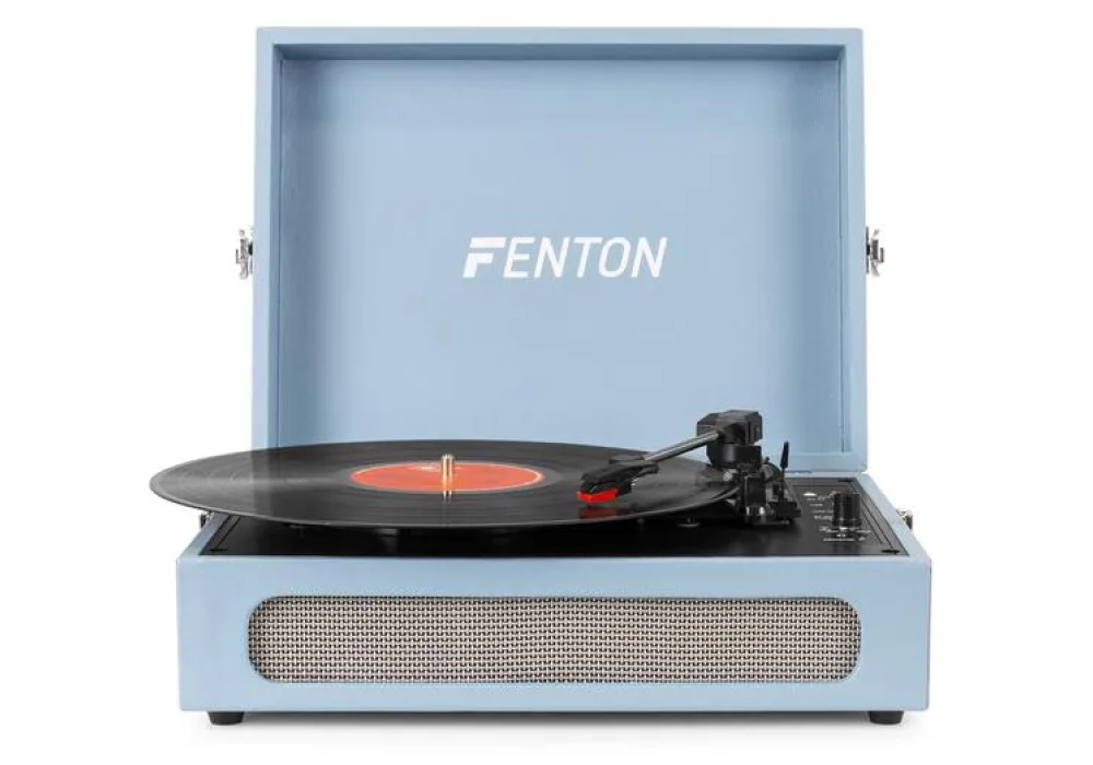 Fenton Tourne-disque Bluetooth RP118E Bleu