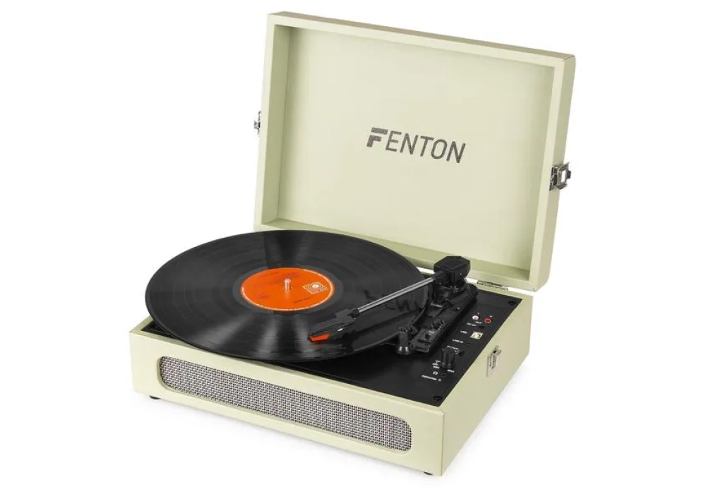 Fenton Tourne-disque Bluetooth RP118X Vert