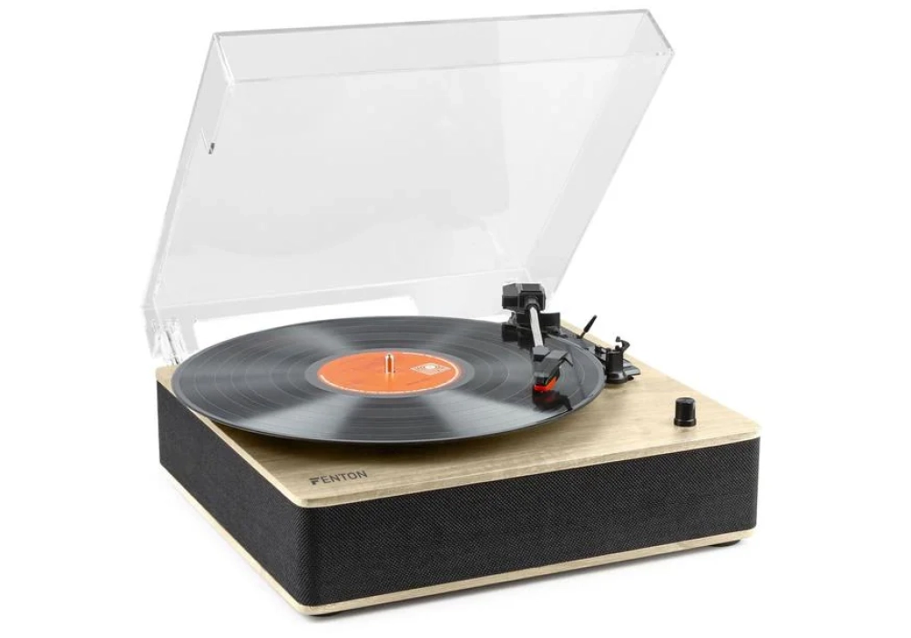 Fenton Tourne-disque RP161LW Brun clair