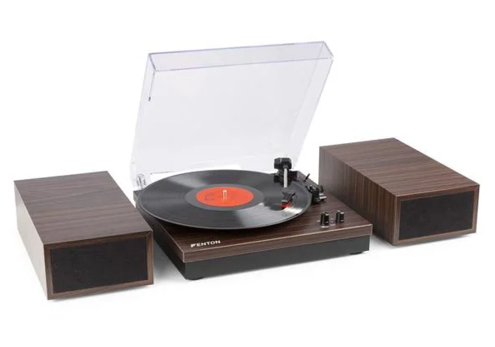 Fenton Tourne-disque RP165D Brun foncé