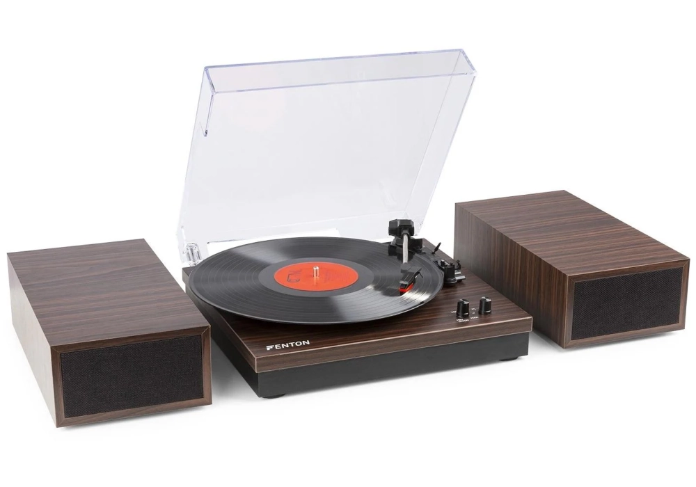 Fenton Tourne-disque RP165D Brun foncé