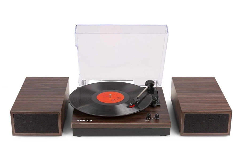 Fenton Tourne-disque RP165D Brun foncé