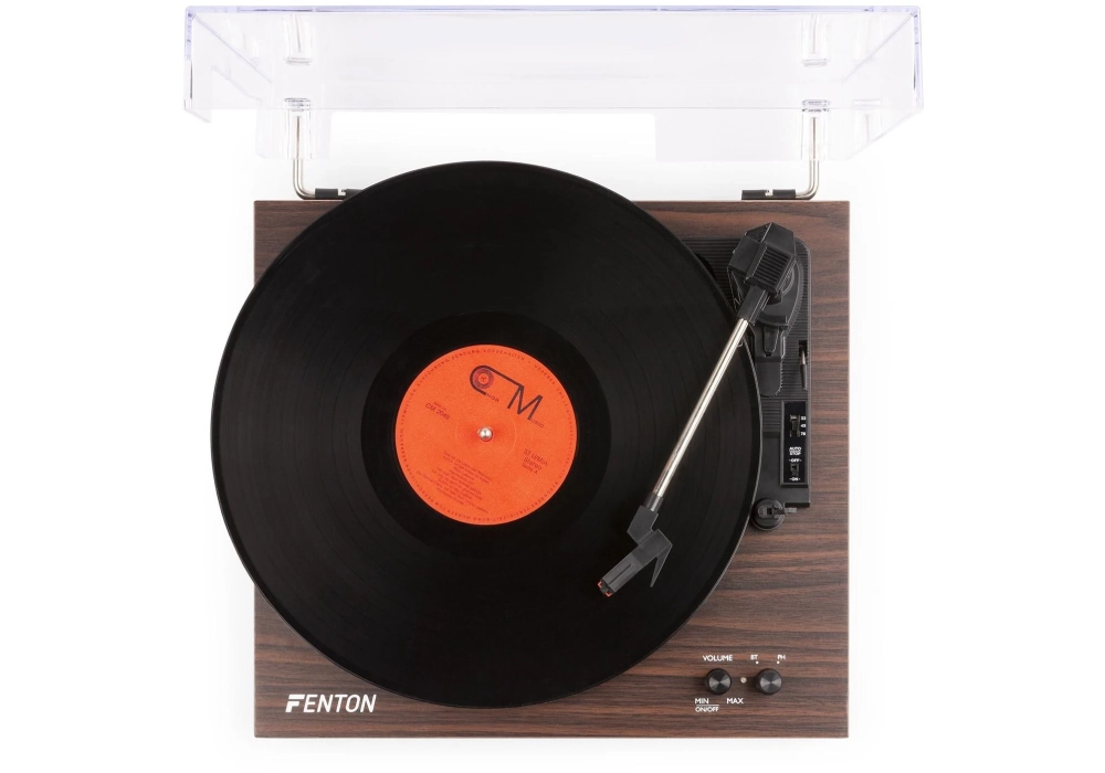 Fenton Tourne-disque RP165D Brun foncé