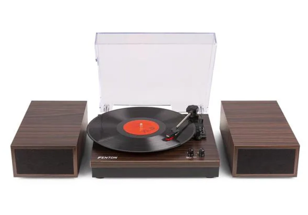 Fenton Tourne-disque RP165D Brun foncé