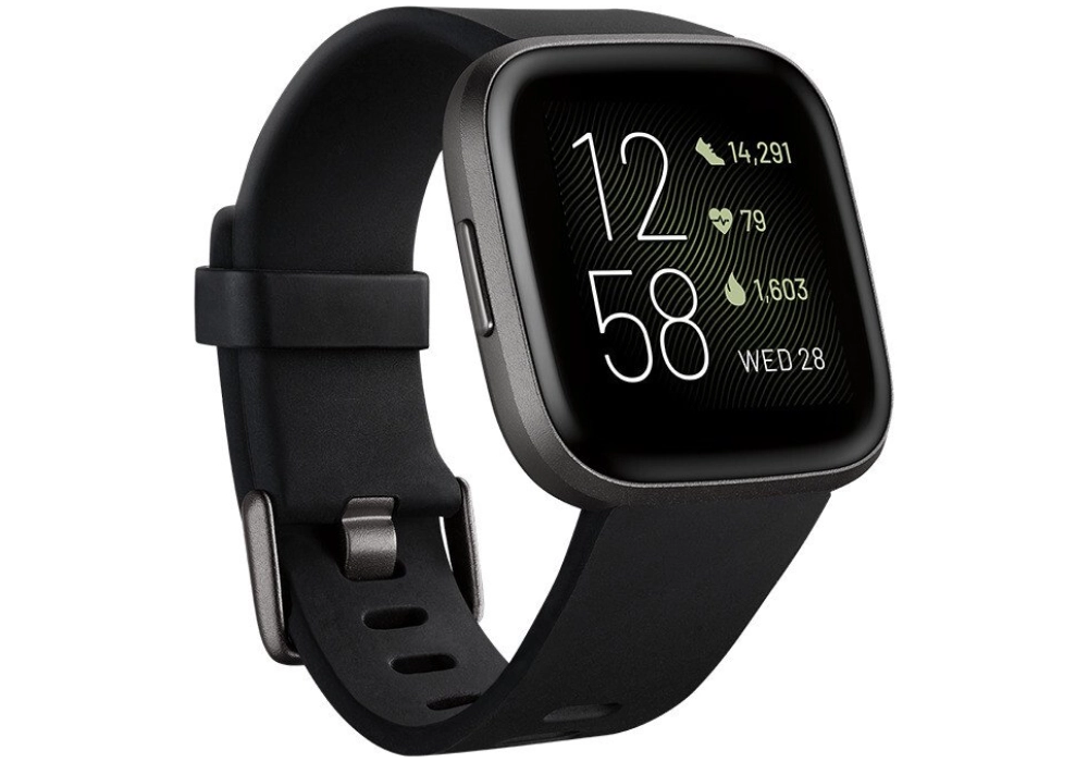 Fitbit Versa 2 Smartwatch (Noir/carbone)