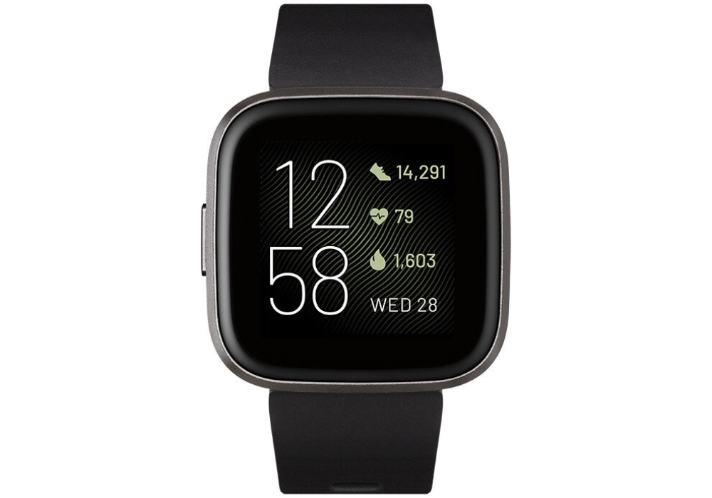 Fitbit Versa 2 Smartwatch (Noir/carbone)