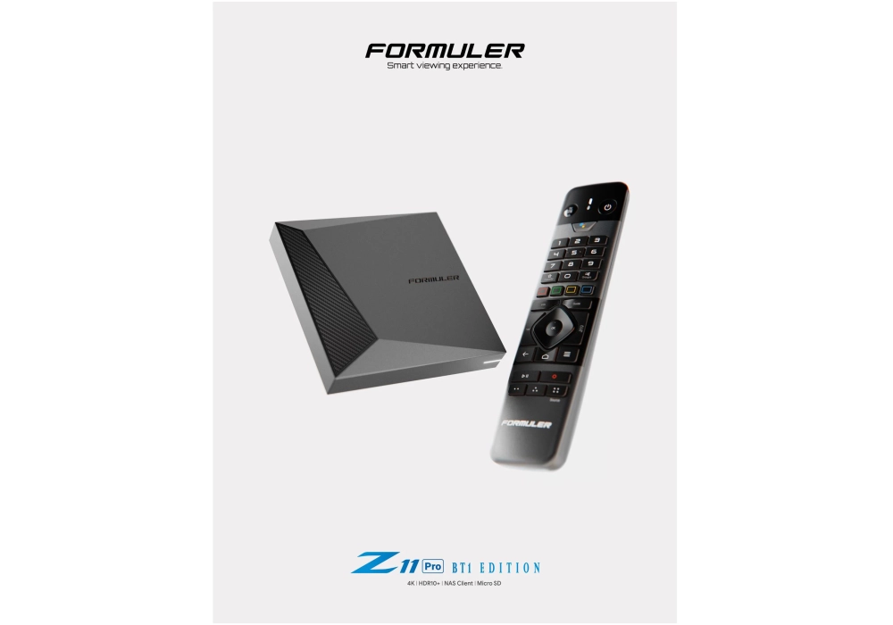 Formuler Lecteur média / IPTV Z11 Pro