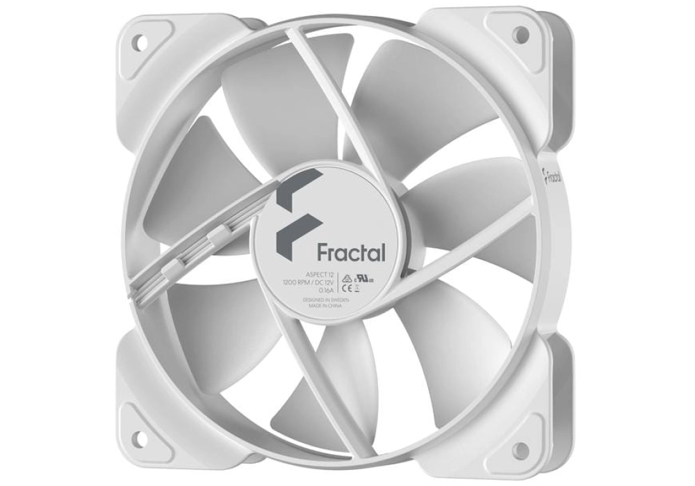 Fractal Design Aspect 12 (Blanc)