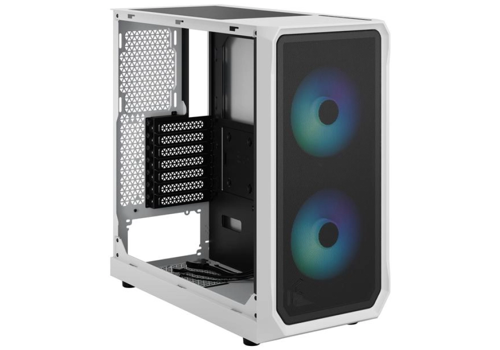 Fractal Design Focus 2 RGB TG Clear Tint (Blanc)