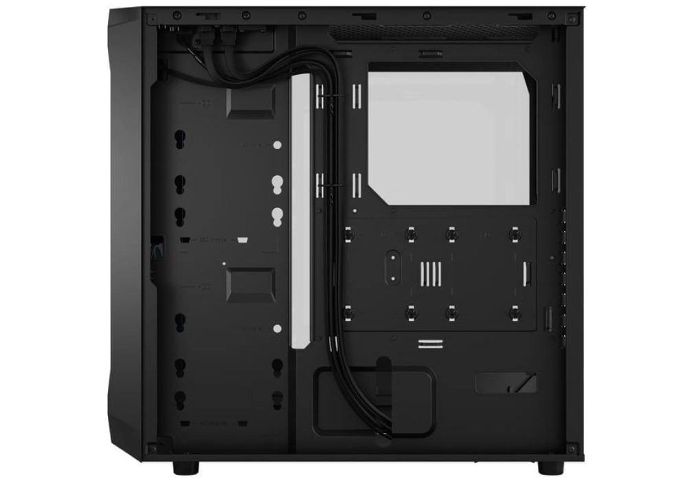 Fractal Design Focus 2 RGB TG Clear Tint (Noir)