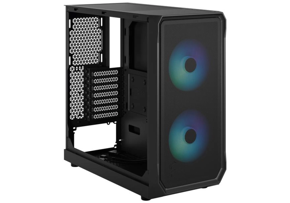 Fractal Design Focus 2 RGB TG Clear Tint (Noir)