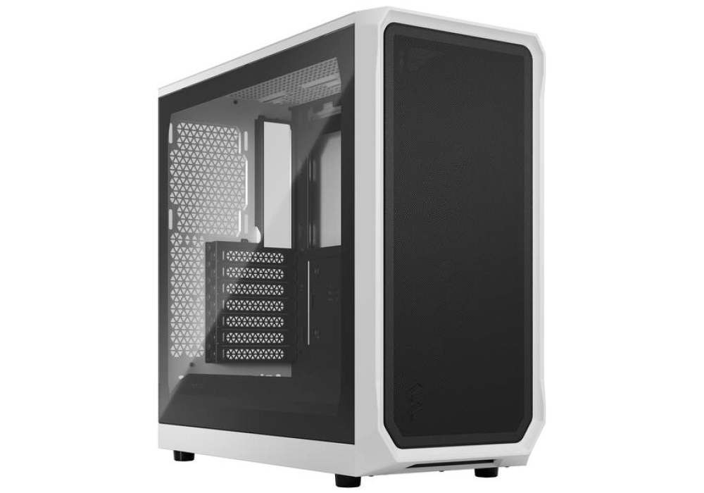 Fractal Design Focus 2 TG Clear Tint (Blanc)