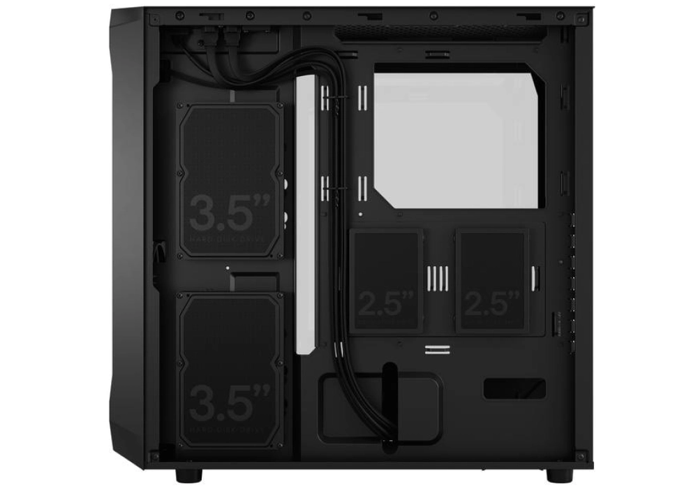 Fractal Design Focus 2 TG Clear Tint (Noir)