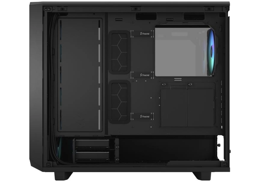 Fractal Design Meshify 2 Lite RGB TG Dark (Noir)