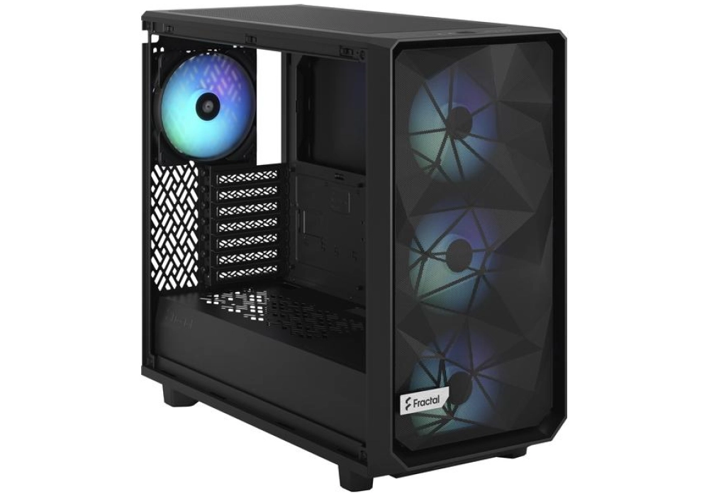 Fractal Design Meshify 2 Lite RGB TG Dark (Noir)