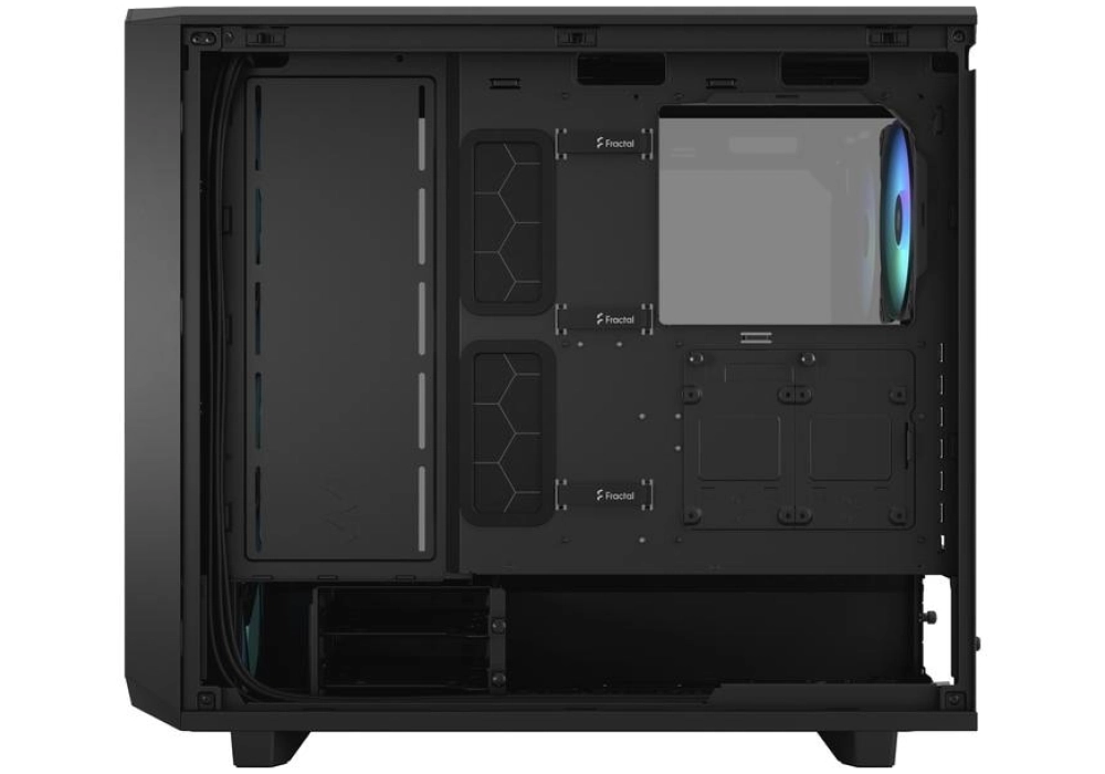 Fractal Design Meshify 2 Lite RGB TG Dark (Noir)