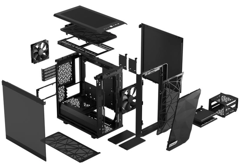 Fractal Design Meshify 2 Mini TG Dark Tint (Noir)