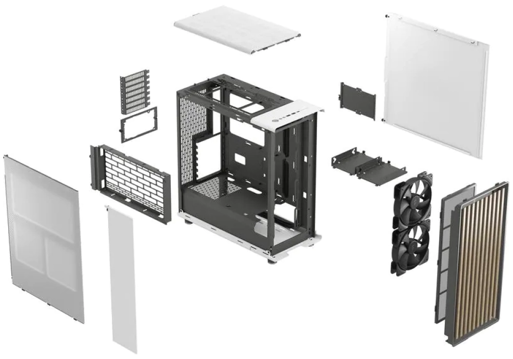 Fractal Design North Chalk (Blanc)