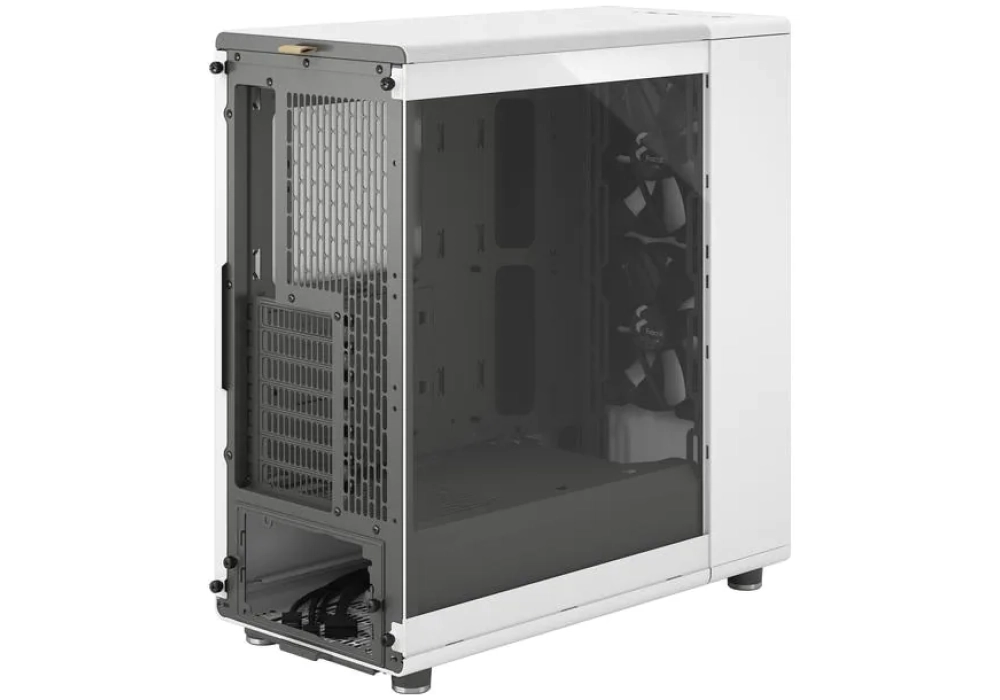 Fractal Design North Chalk TG Clear (Blanc)