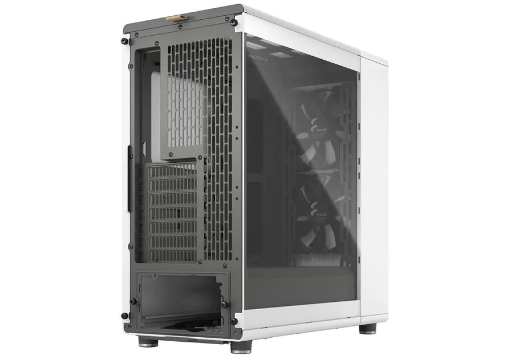 Fractal Design North Chalk TG Clear (Blanc)