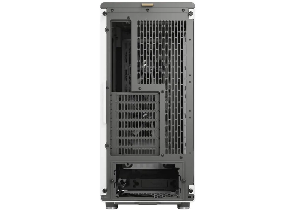 Fractal Design North Chalk TG Clear (Blanc)