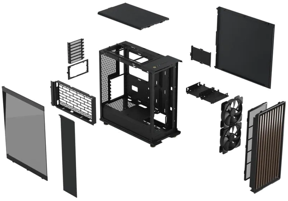 Fractal Design North Charcoal TG (Noir)