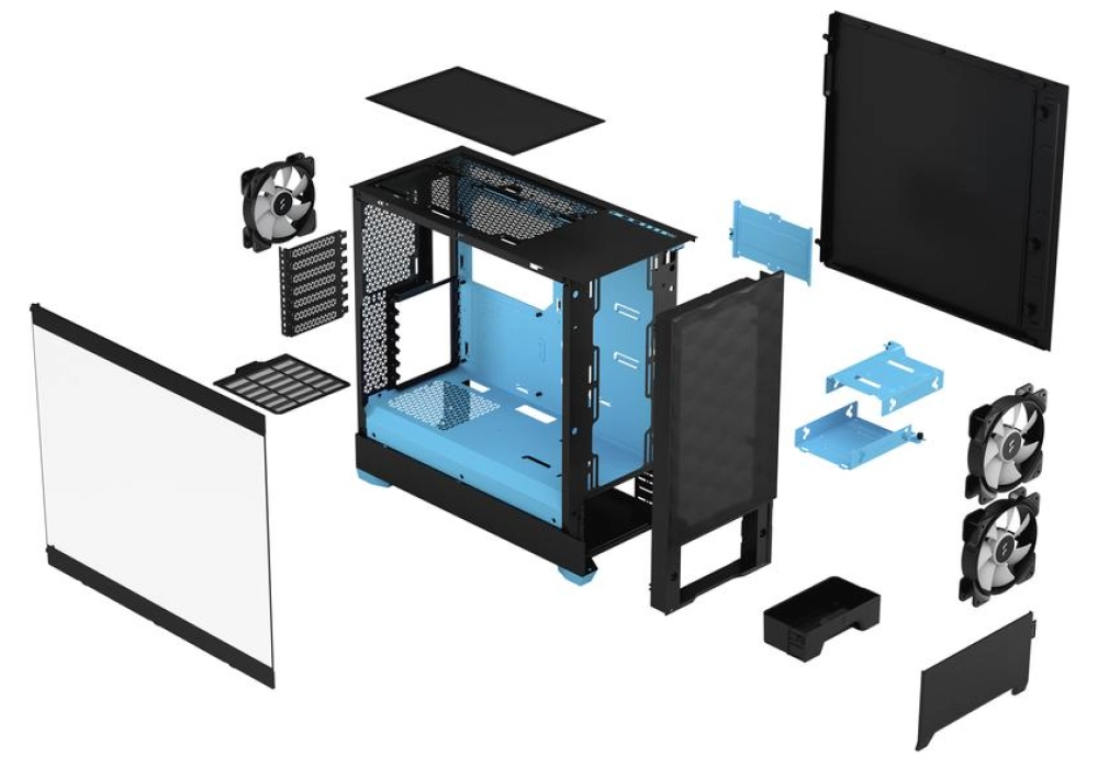 Fractal Design Pop Air RGB (Cyan)