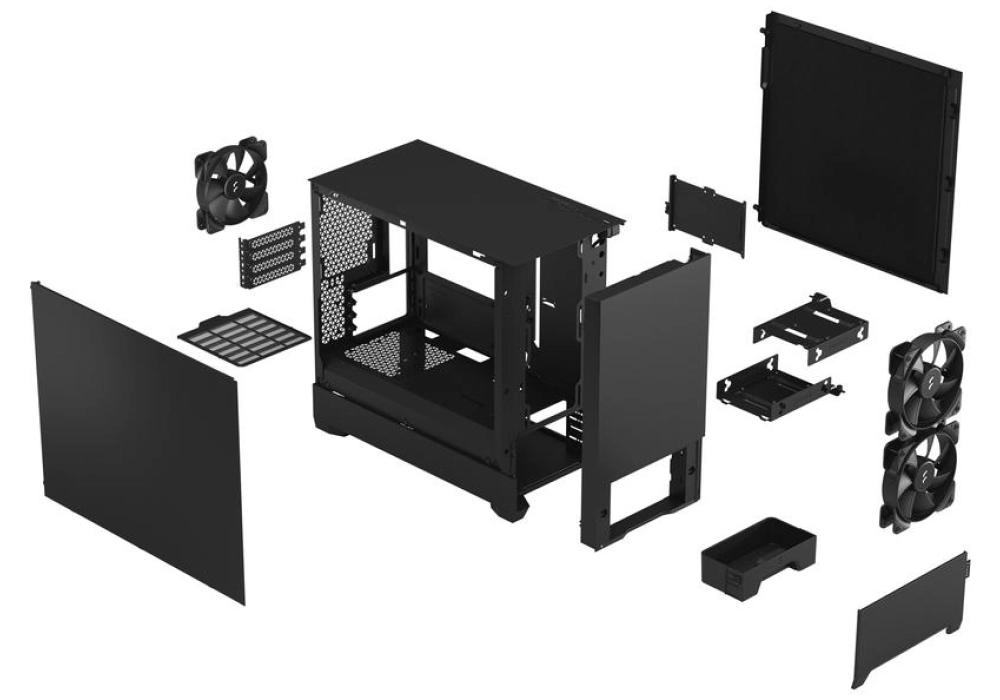 Fractal Design Pop Mini Silent Solid (Noir)