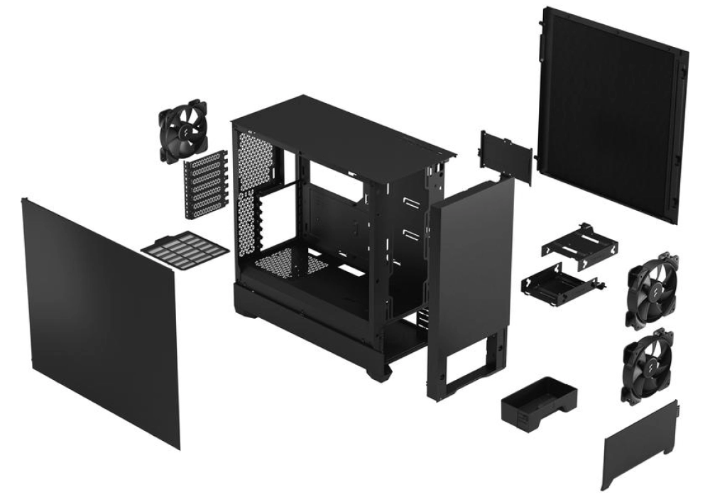 Fractal Design Pop Silent Solid (Noir)