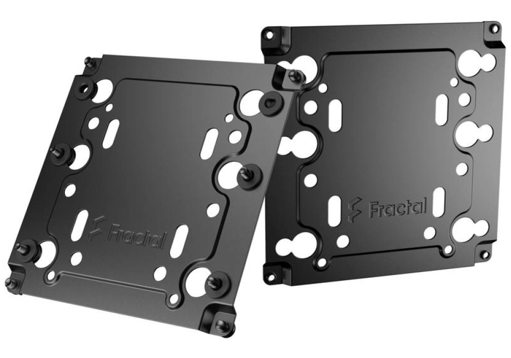 Fractal Design Support Universal Multibracket Type A - Pack de 2 (Noir)