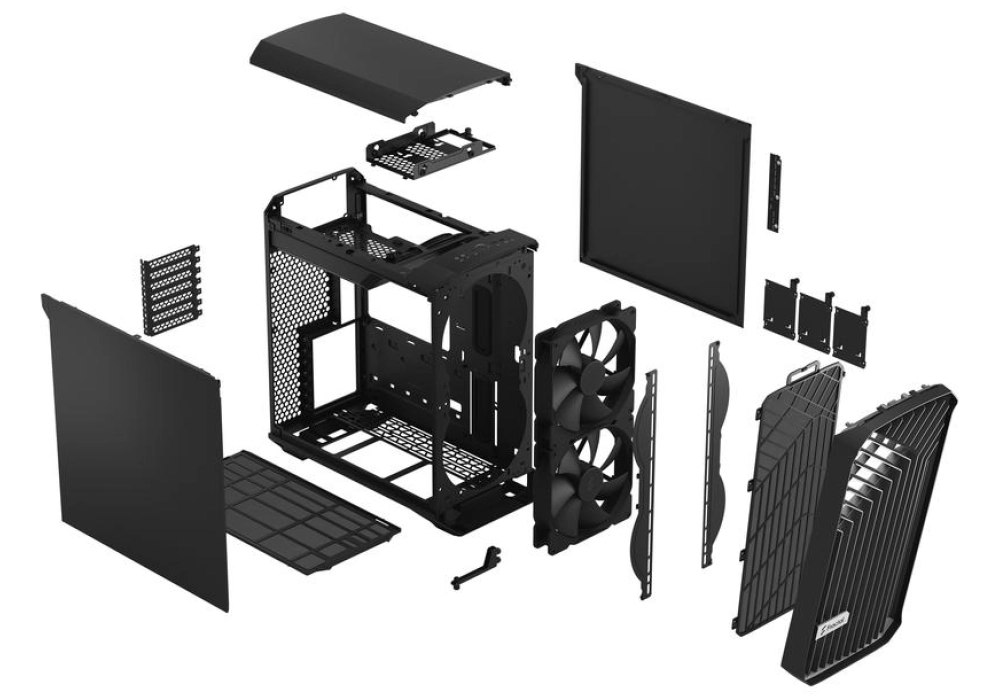 Fractal Design Torrent Compact Solid (Noir)