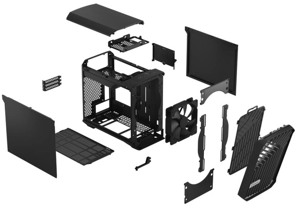 Fractal Design Torrent Nano Solid (Noir)