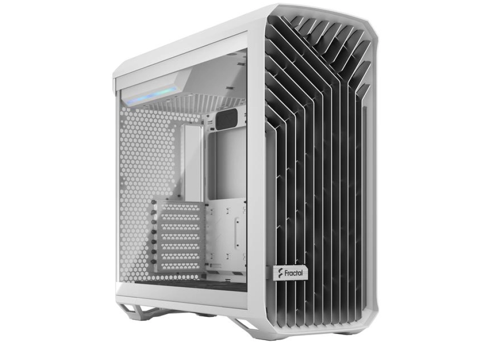 Fractal Design Torrent TG Clear (Blanc)