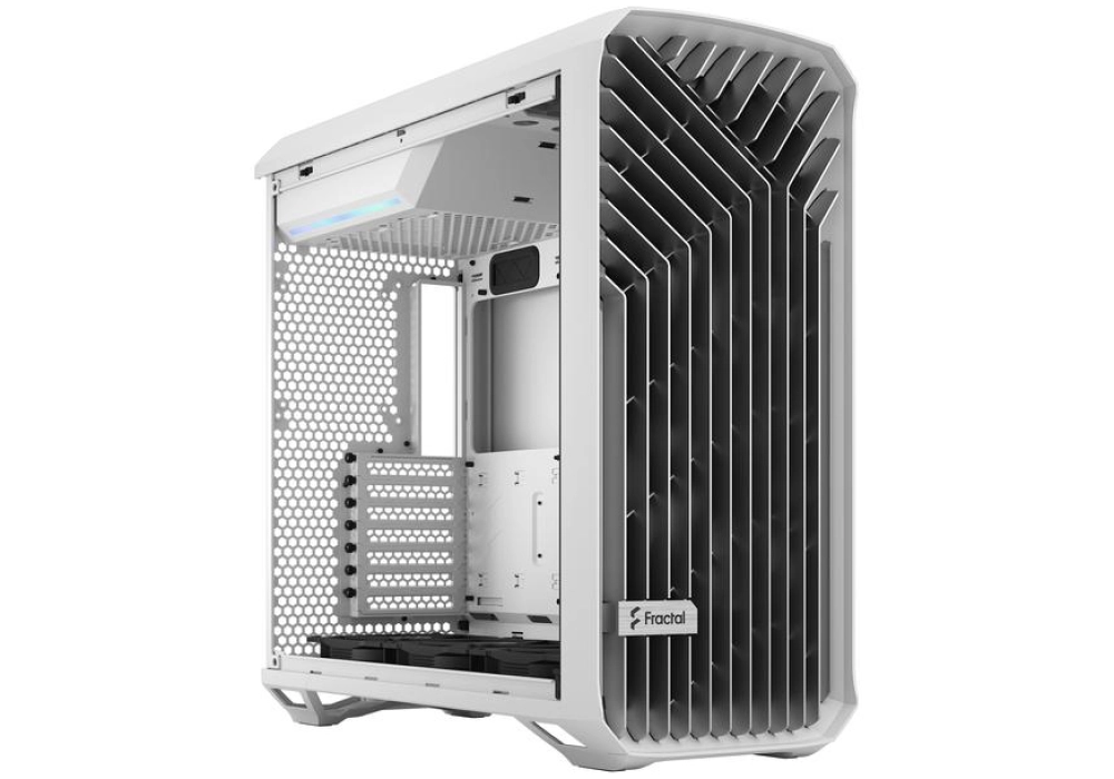 Fractal Design Torrent TG Clear (Blanc)