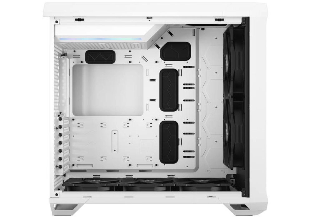 Fractal Design Torrent TG Clear (Blanc)